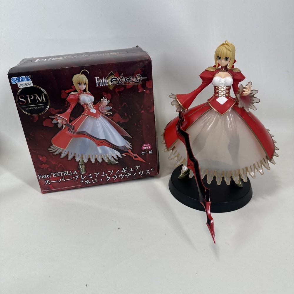 Fate/EXTELLA Nero Claudius SPM Super Premium Figure Saber 23cm FGO Taito Japan